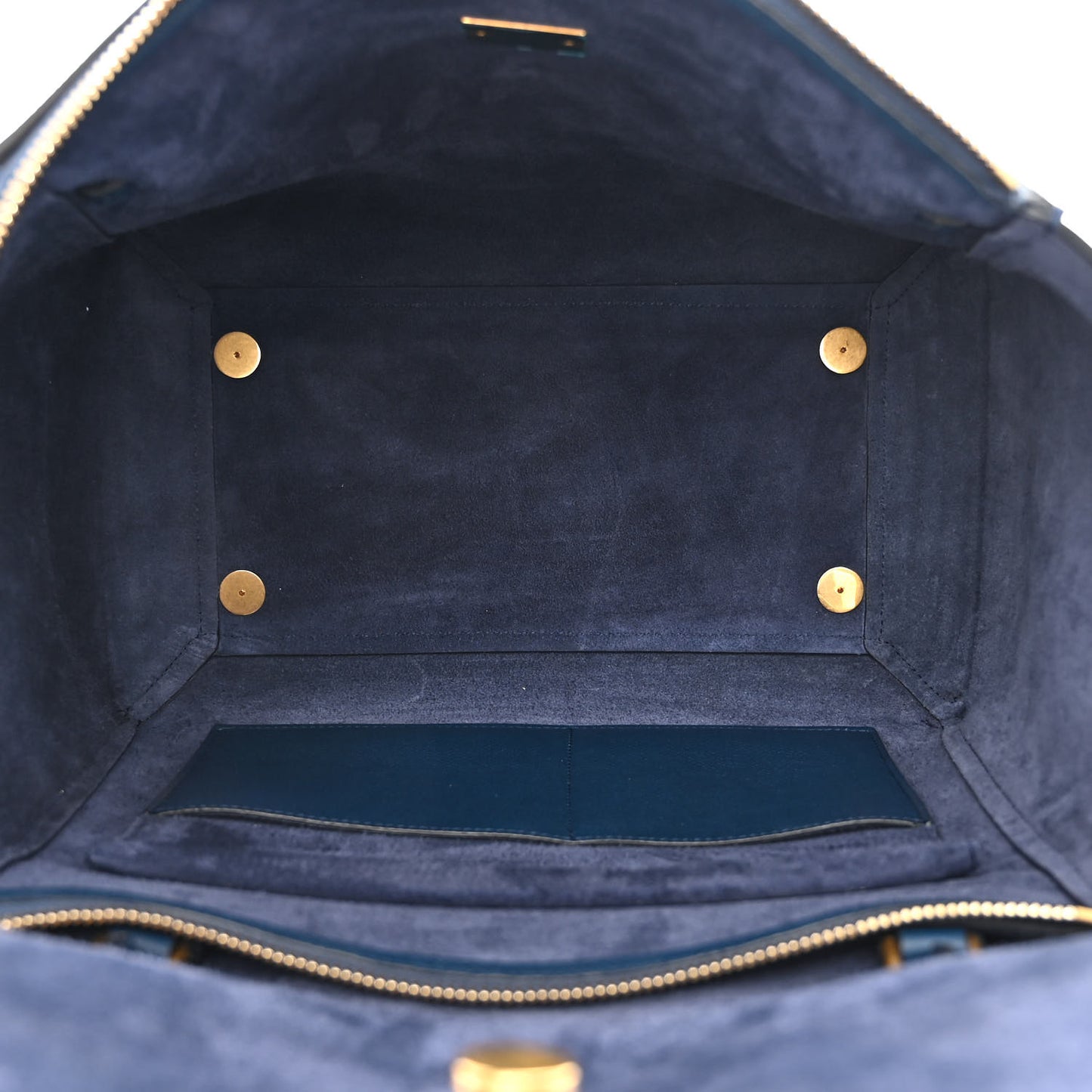 Grained Calfskin Mini Belt Bag Deepsea