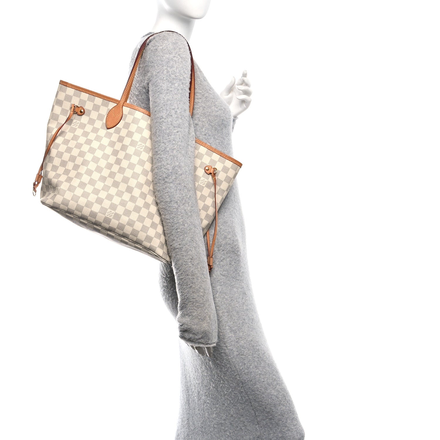 Louis Vuitton Damier Azur Neo Neverfull MM 3 of 10