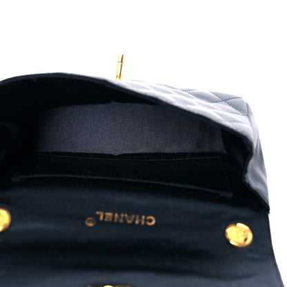 Chanel Satin Quilted Extra Mini Rectangular Flap Navy 5 of 10