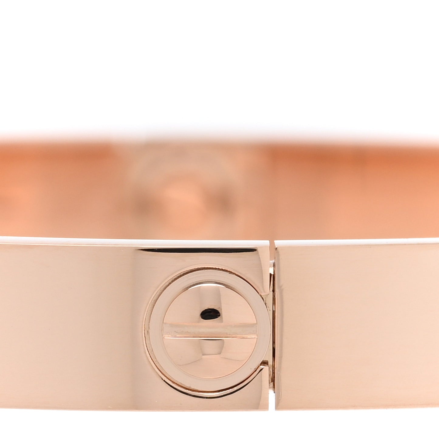 18K Pink Gold LOVE Bracelet 17