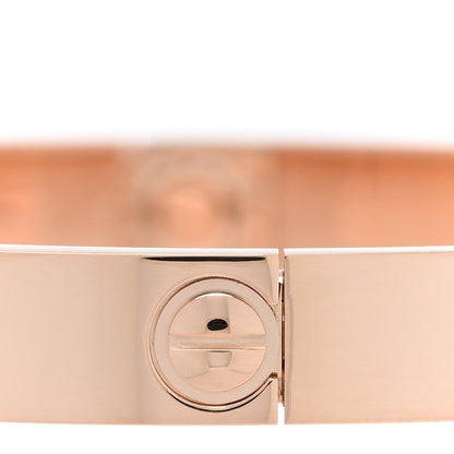 Cartier 18K Pink Gold LOVE Bracelet 17 7 of 9
