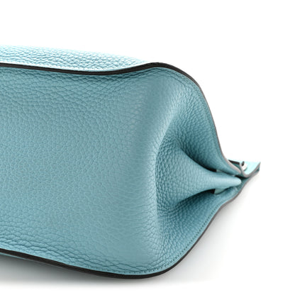 Hermes Swift Taurillon Clemence Jypsiere 28 Bleu Atoll 9 of 9