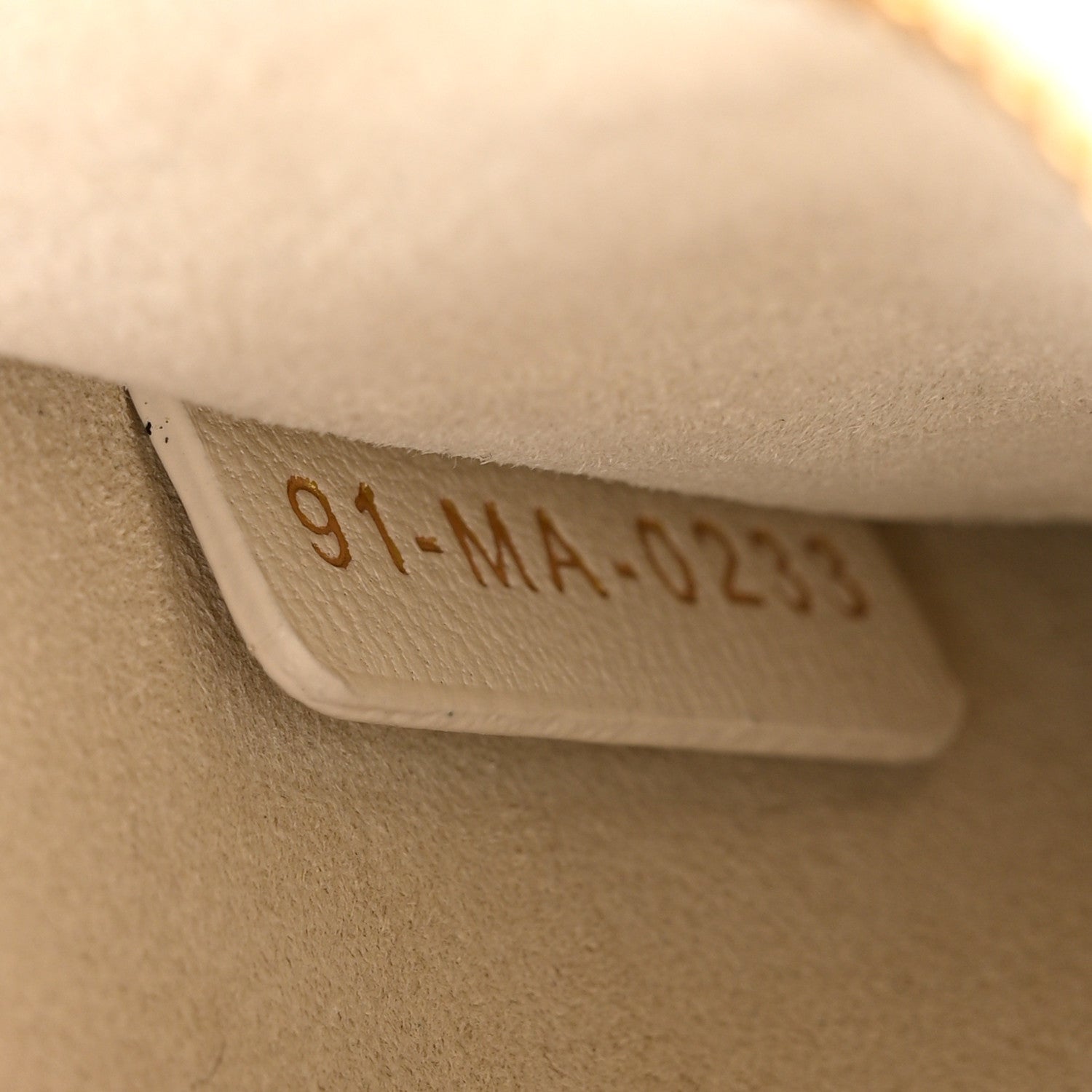 Christian Dior Lambskin Cannage CD Lounge Bag Latte 7 of 12