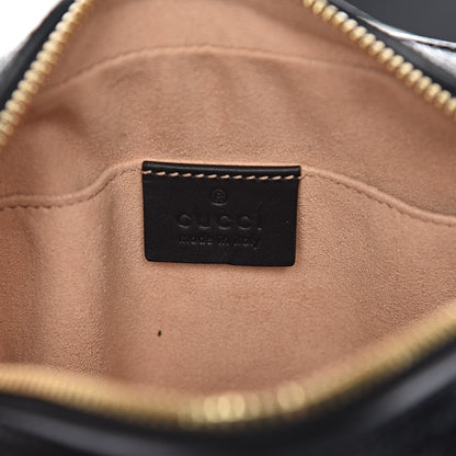 Gucci Suede Small Ophidia Belt Bag 85 34 Black 6 of 13