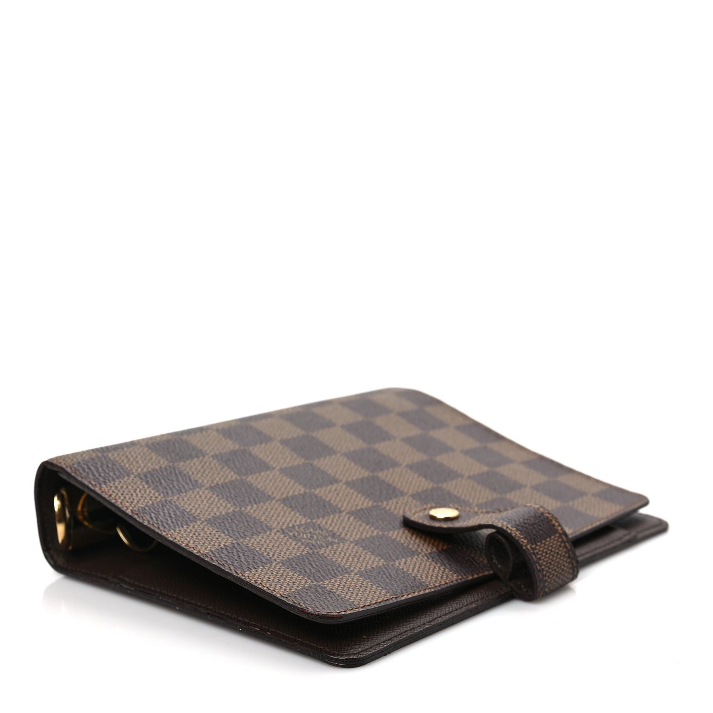 Damier Ebene Medium Ring Agenda Cover
