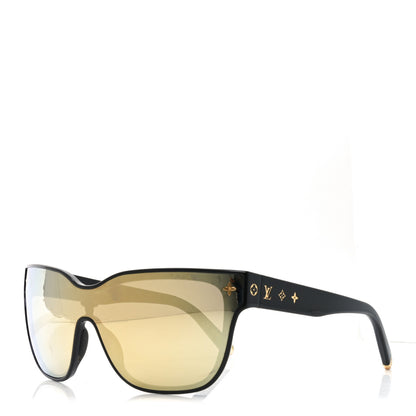 Louis Vuitton Nylon LV Shadow Square Sunglasses Z1843U Black 1 of 7