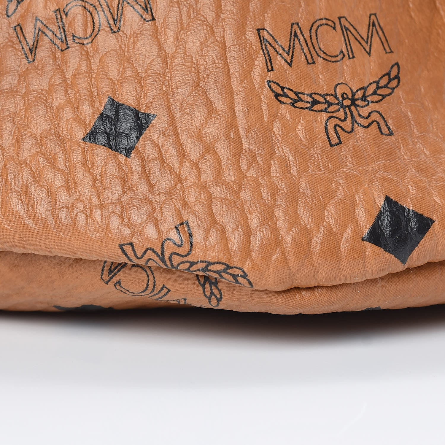 MCM Visetos Small Fusten Belt Bag Cognac 5 of 9