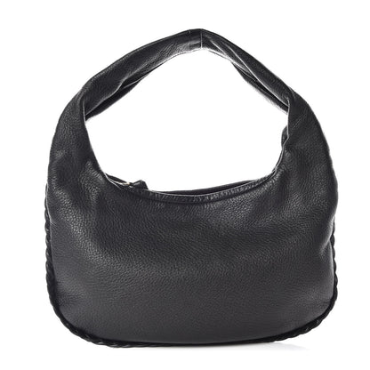Bottega Veneta Cervo Braided Mini Veneta Hobo Black 1 of 10