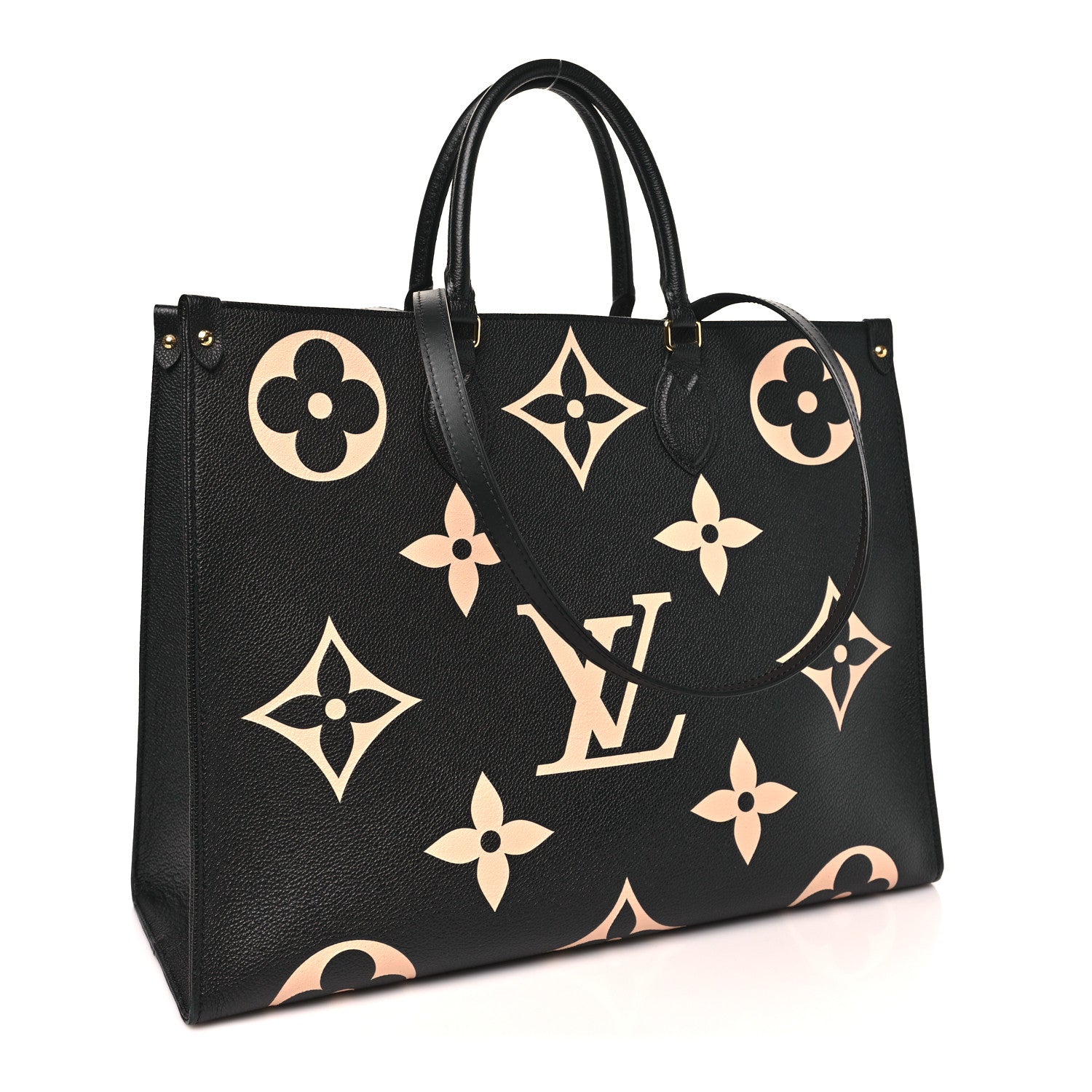 Louis Vuitton Empreinte Monogram Giant Onthego GM Black Beige 3 of 9