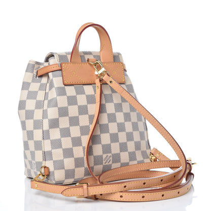 Louis Vuitton Damier Azur Sperone Backpack 3 of 8