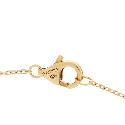 Cartier 18K Yellow Gold Diamond Lapis Lazuli XS Amulette de Cartier Pendant Necklace 5 of 5
