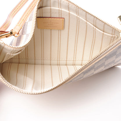 Louis Vuitton Damier Azur Neverfull MM GM Pochette 5 of 7