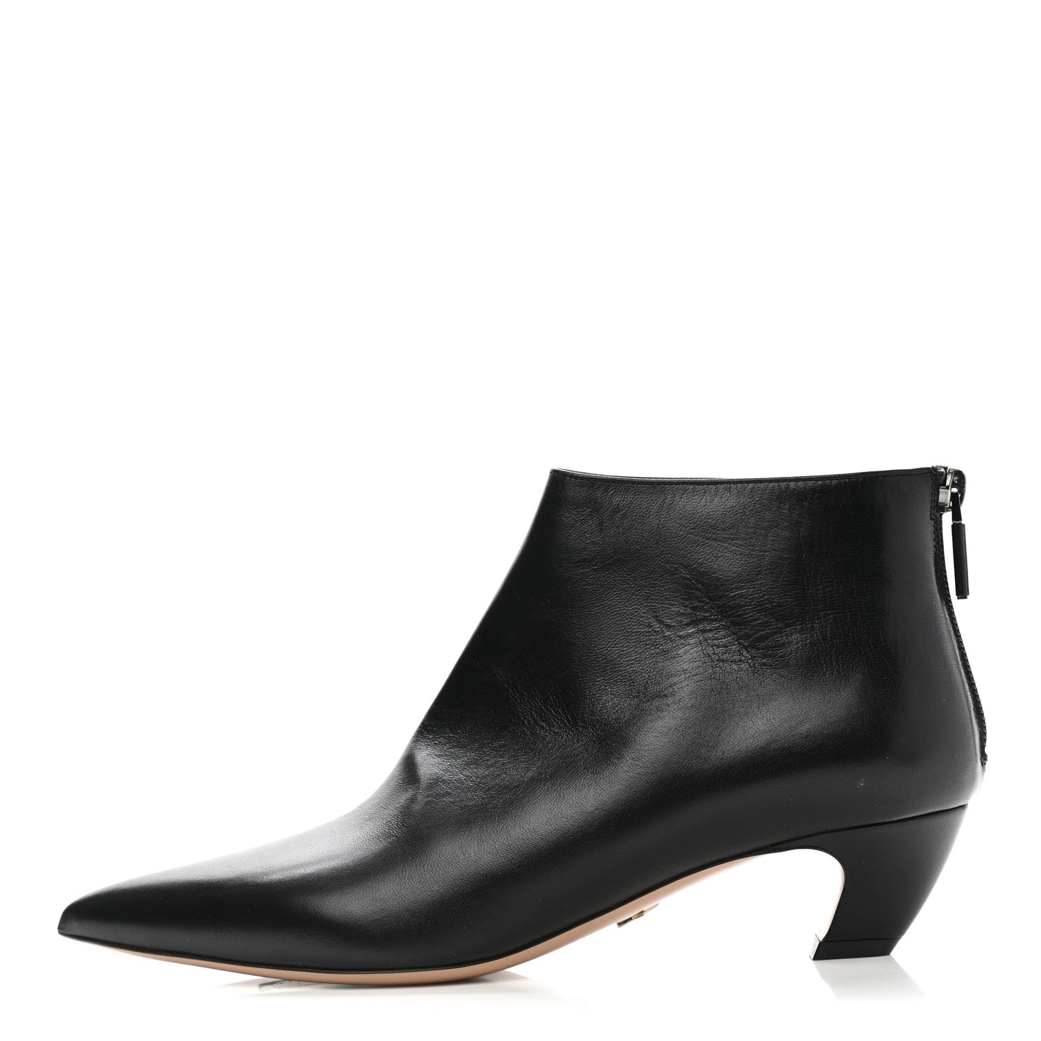 Christian Dior Lambskin I-Dior Ankle Boots 37.5 Black 1 of 10