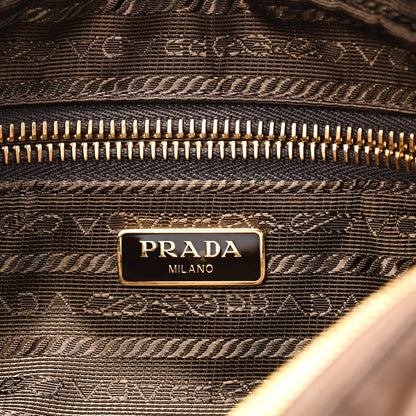 Prada Re-Nylon Saffiano Mini Shoulder Bag Sienna 6 of 9