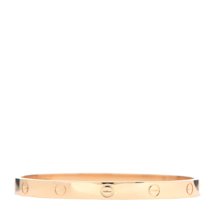 Cartier 18K Yellow Gold LOVE Bracelet 19 3 of 8