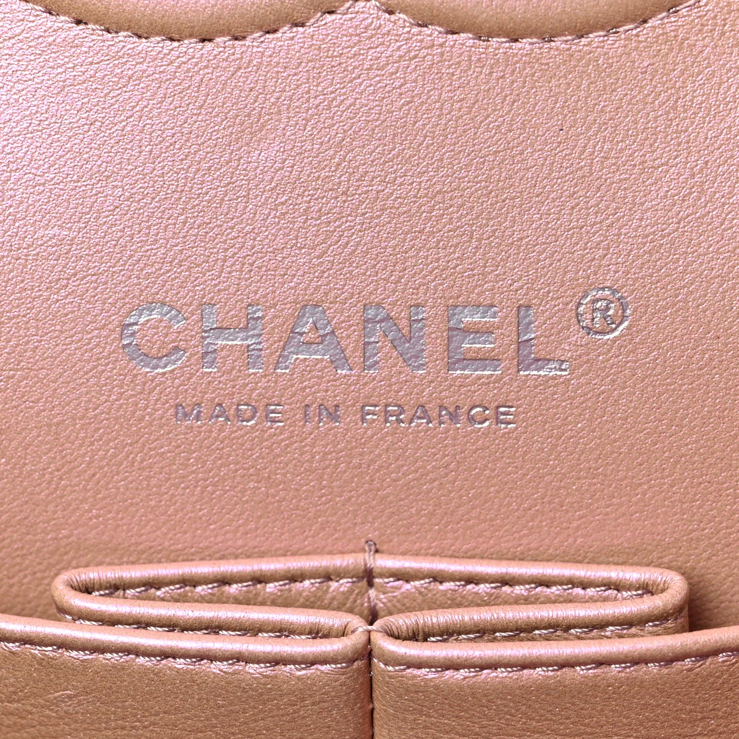Chanel Iridescent Calfskin Quilted Medium Double Flap Pink 6 of 13