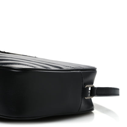 Saint Laurent Calfskin Matelasse Monogram Lou Camera Bag Black 10 of 11