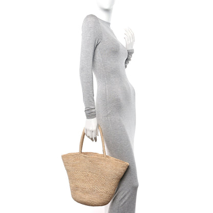 The Row Raffia Emilie Tote Bag Natural 2 of 11