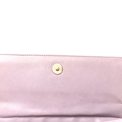 Chanel Lambskin Quilted CC Chocolate Bar Flap Pink 6 of 8