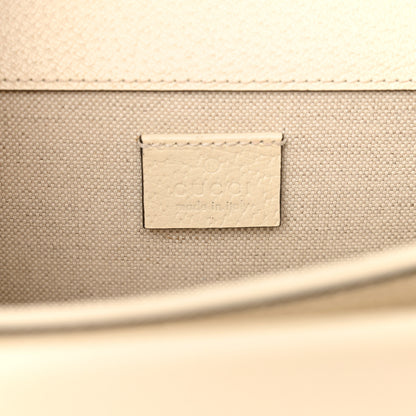Gucci Textured Calfskin Crystal Small Dionysus Shoulder Bag Mystic White 11 of 29