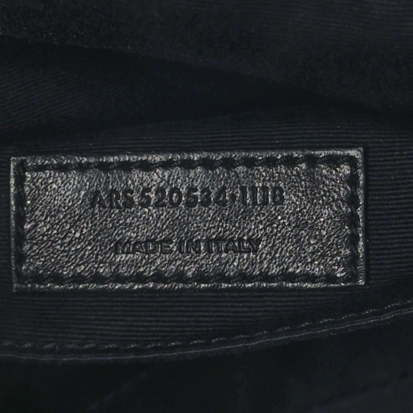 Calfskin Matelasse Monogram Lou Camera Bag Black