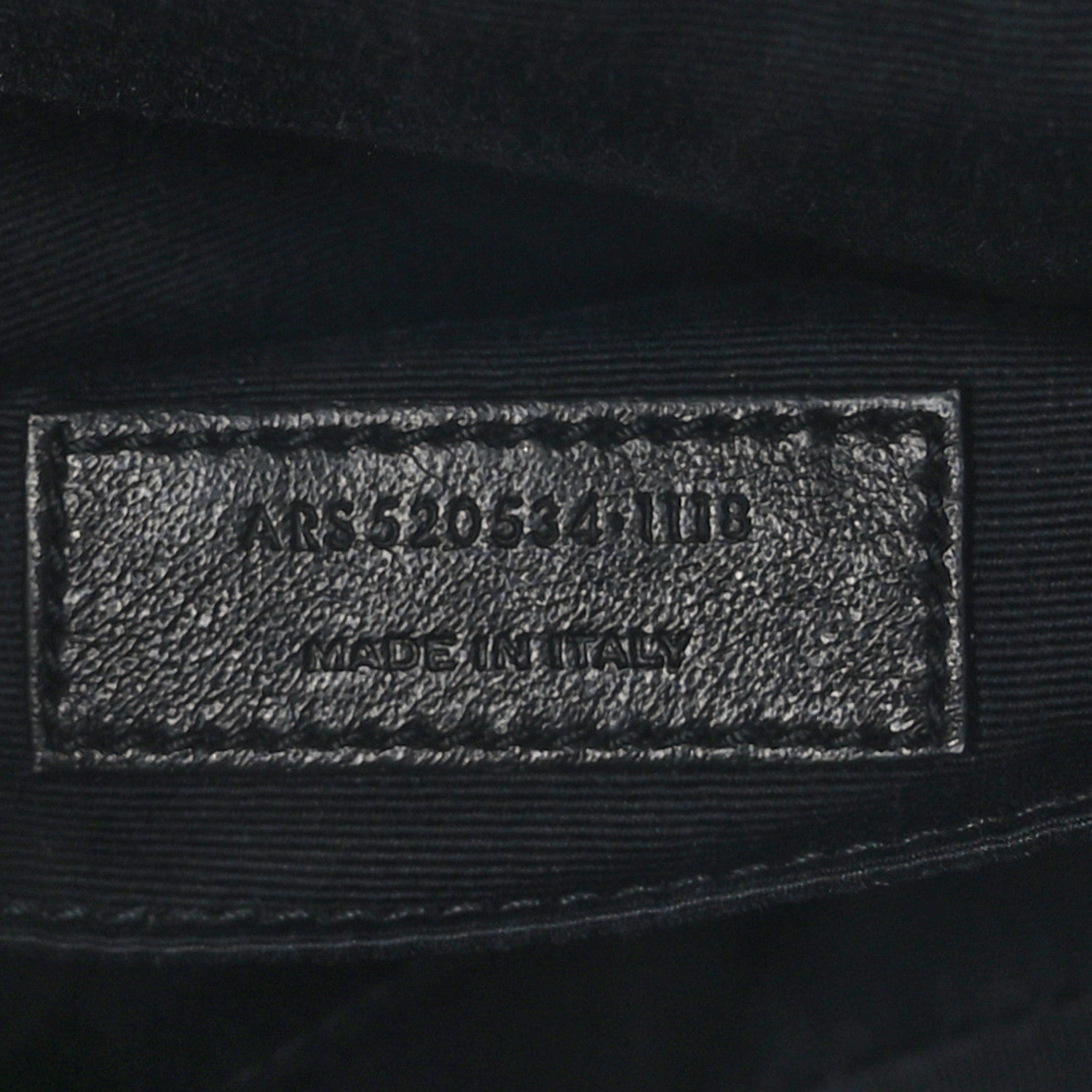 Saint Laurent Calfskin Matelasse Monogram Lou Camera Bag Black 7 of 9