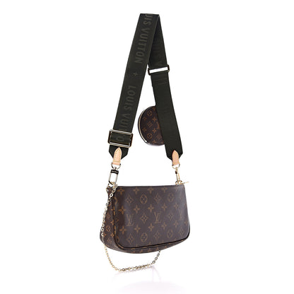 Louis Vuitton Monogram Multi Pochette Accessories Kaki 2 of 11