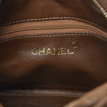 Chanel Suede Quilted Tassel Camera Case Brown 8 of 11