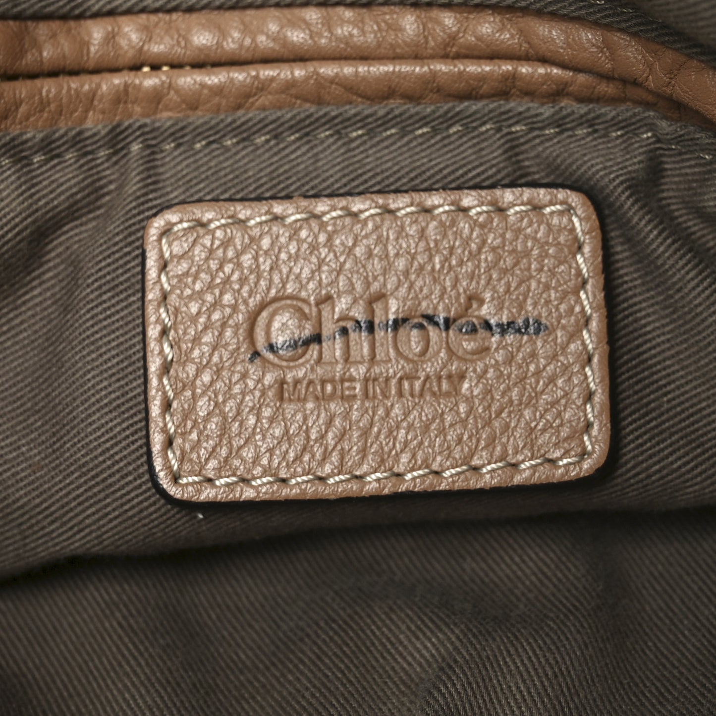 Calfskin Medium Marcie Satchel Tan
