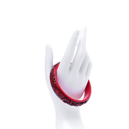 Gucci Resin Flora Bracelet Red 2 of 6