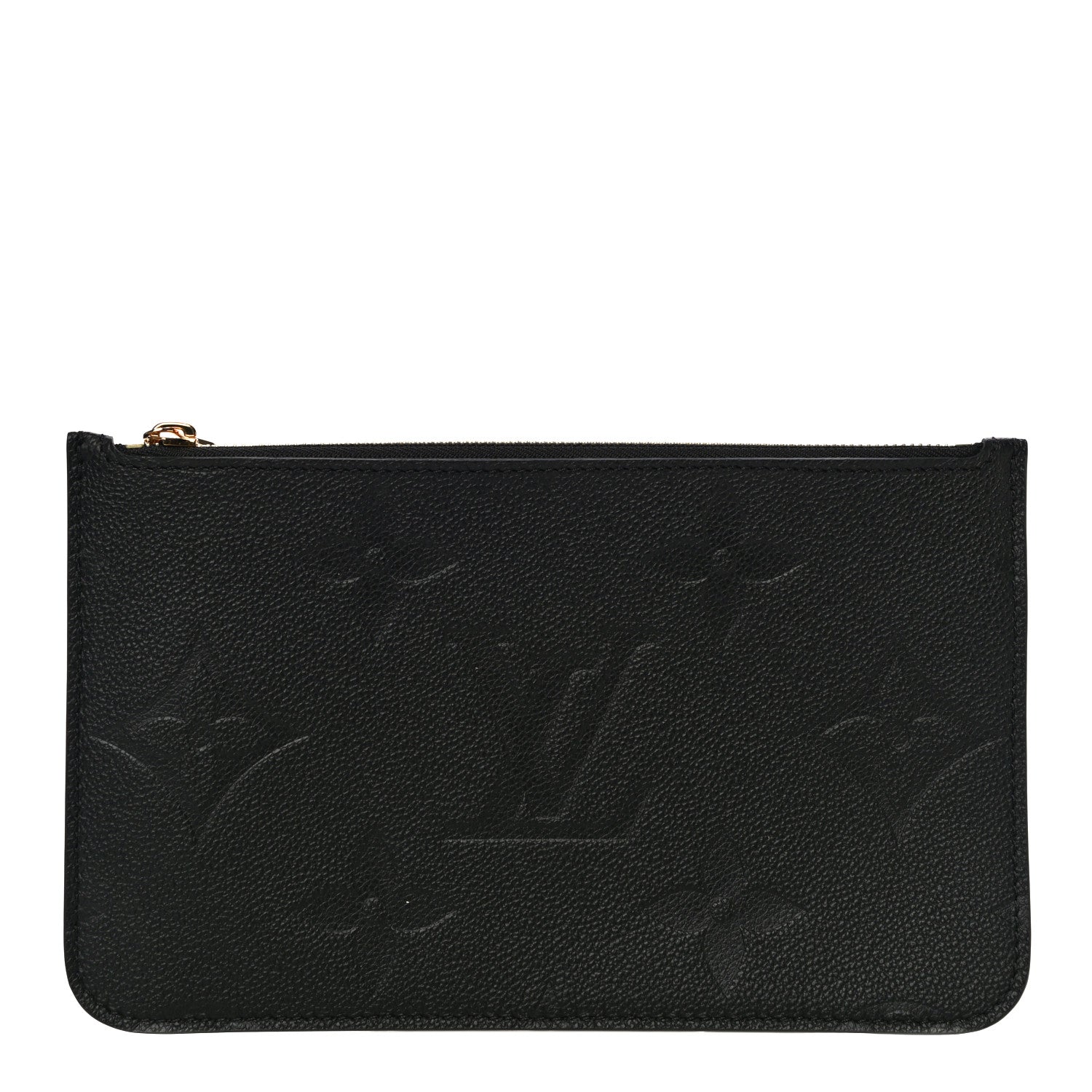 Louis Vuitton Empreinte Monogram Giant Neverfull MM Pochette Black 1 of 8