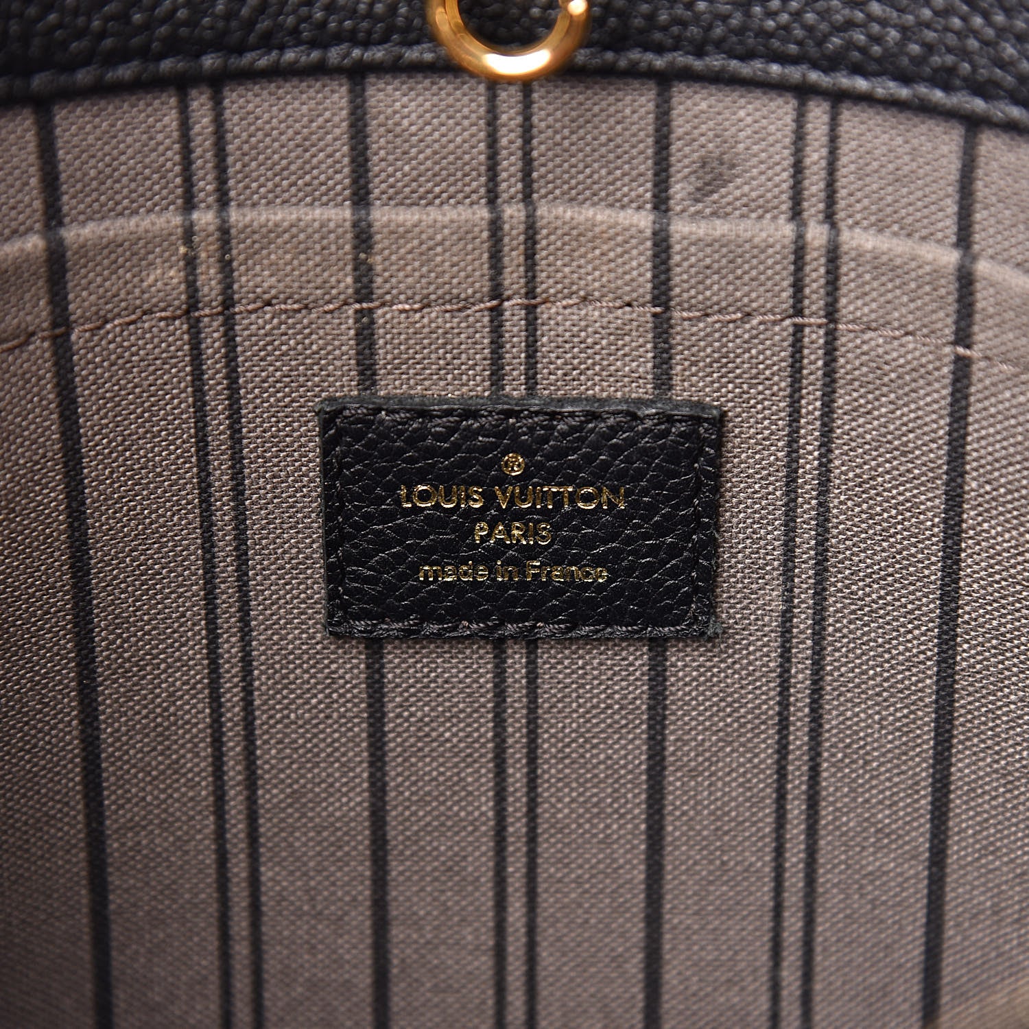 Louis Vuitton Empreinte Montaigne MM Black 6 of 11