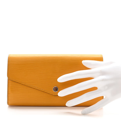 Louis Vuitton Epi Sarah Wallet NM Mimosa 2 of 6
