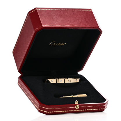 Cartier 18K Yellow Gold 10 Diamond LOVE Bracelet 17 9 of 9