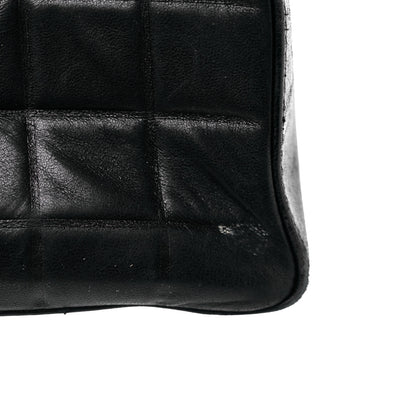 Chanel Lambskin Quilted Chocolate Bar Tote Black 15 of 17