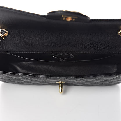 Chanel Caviar Quilted East West Flap Black 5 of 11