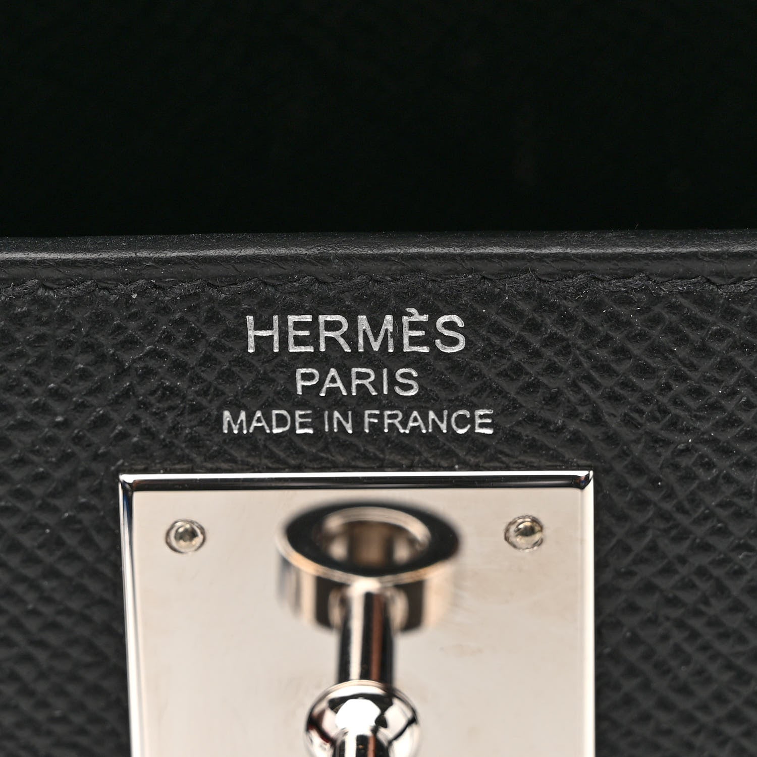 Hermes Epsom Kelly Sellier 28 Black 6 of 12