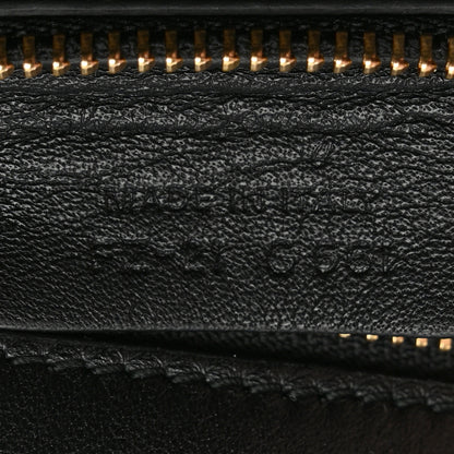 Salvatore Ferragamo Calfskin Stitched Gancini Crossbody Flap Black Multicolor 7 of 11
