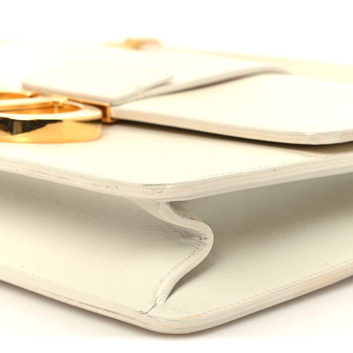 Christian Dior Box Calfskin 30 Montaigne Flap Bag Latte 9 of 9