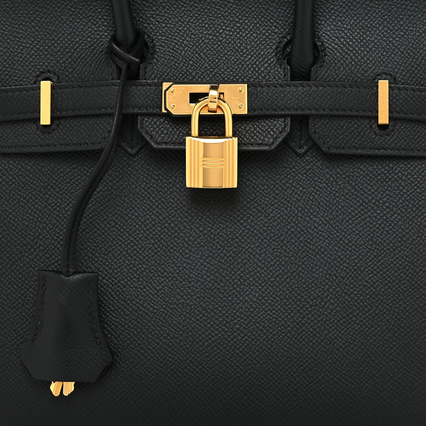 Epsom Birkin Sellier 25 Black