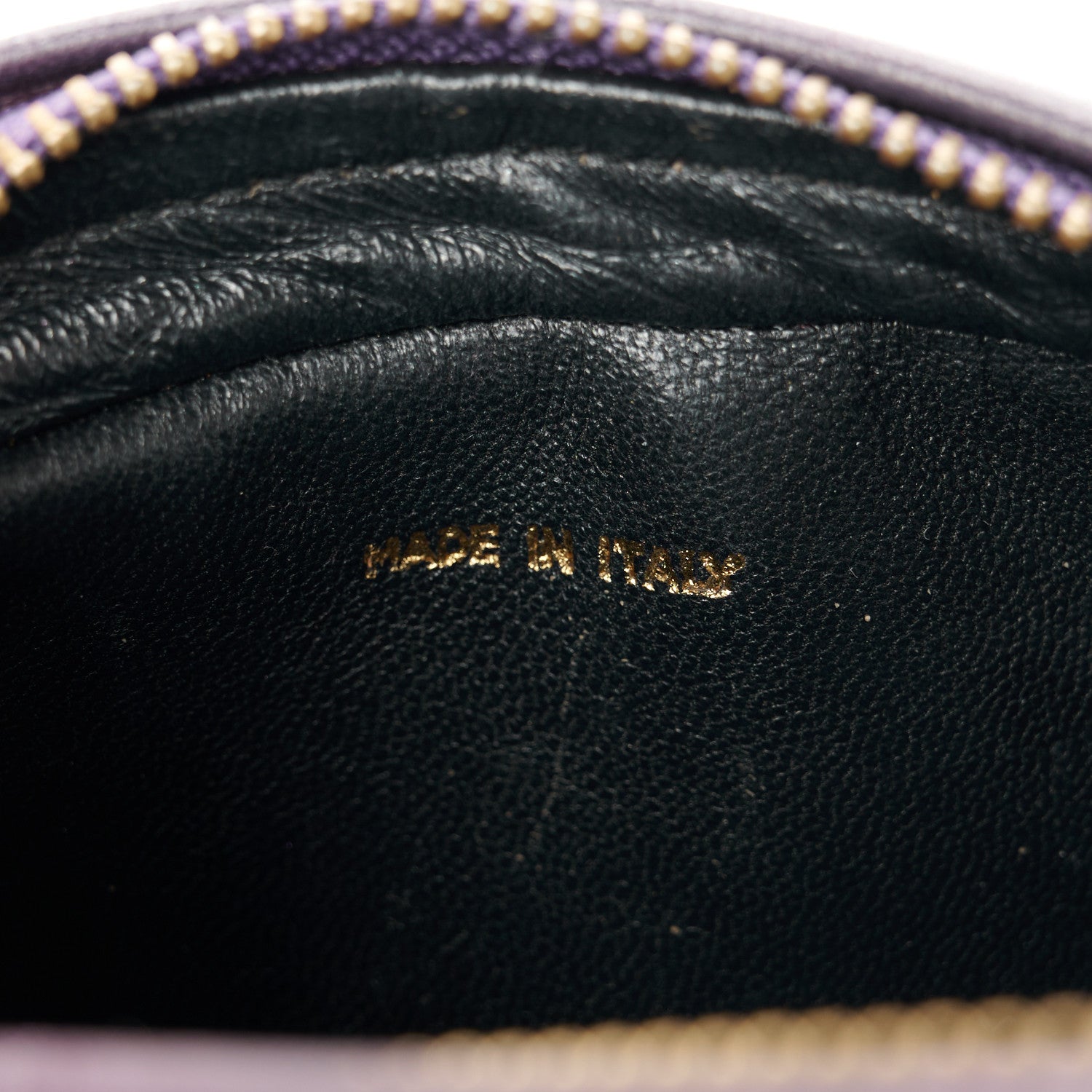 Chanel Lambskin CC Tassel Camera Case Purple 6 of 10
