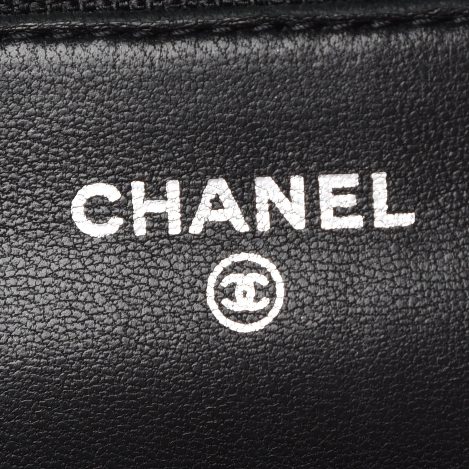 Chanel Lambskin Quilted Wallet On Chain WOC Black 8 of 11