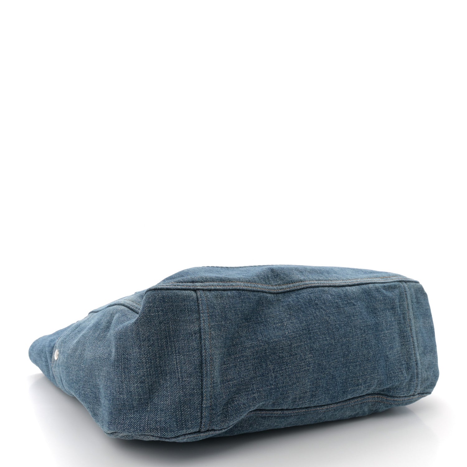 Celine Denim Large Cabas Dark Union Wash 4 of 10