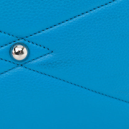 Hermes Taurillon Clemence Victoria II 35 Bleu Zanzibar 13 of 14
