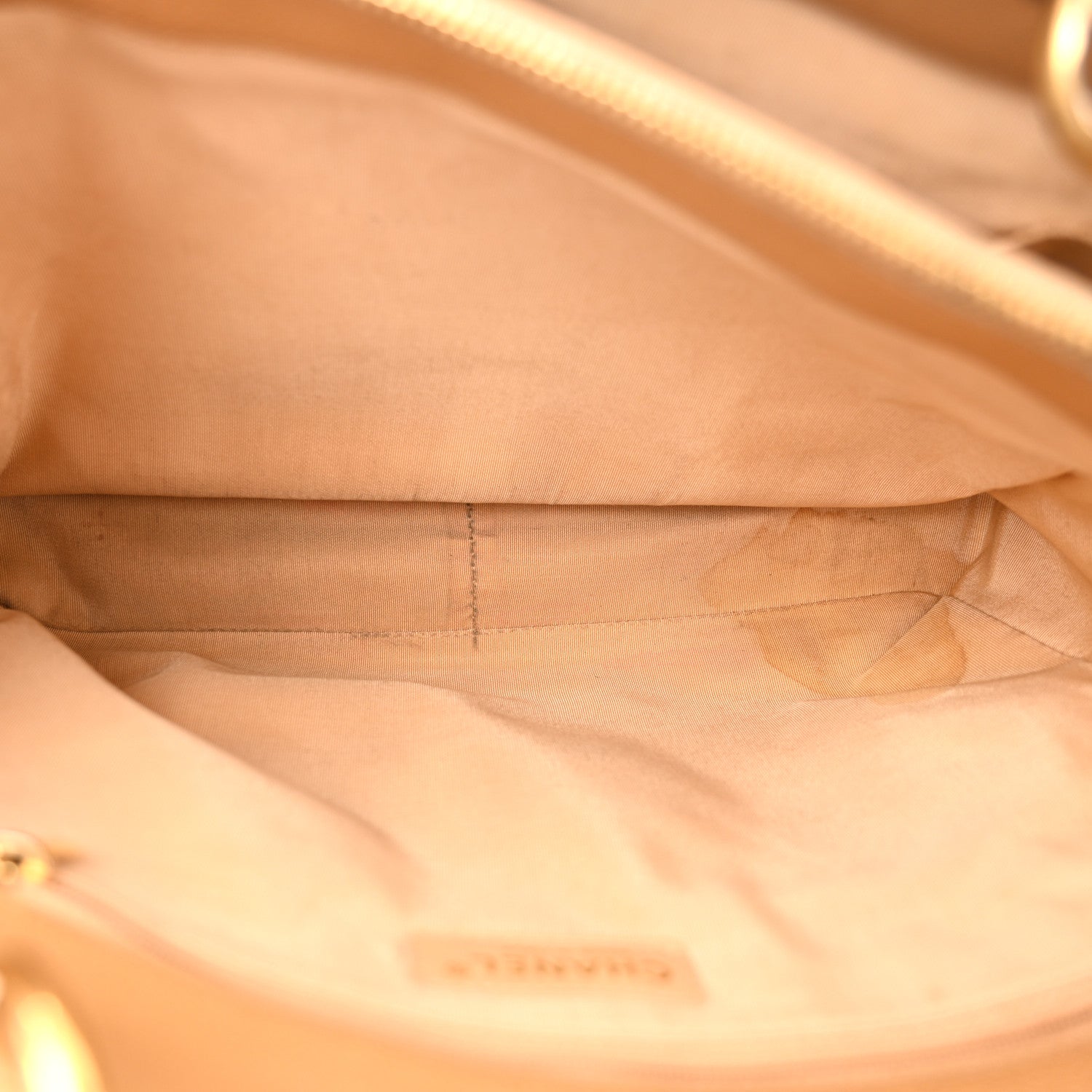Chanel Caviar Quilted Grand Shopping Tote GST Dark Beige 6 of 14