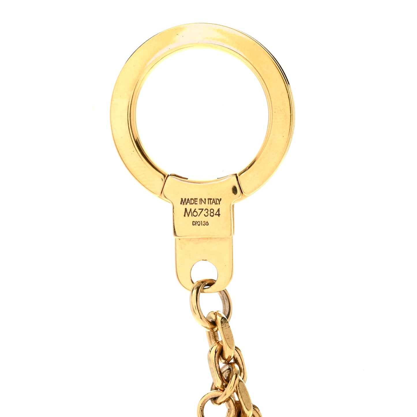 Malletage Blossom Bag Charm Chain Gold