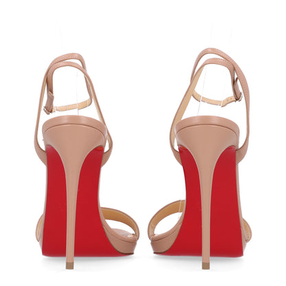 Christian Louboutin Nappa Loubi Queen 120 Pumps 39 Nude 6 of 10