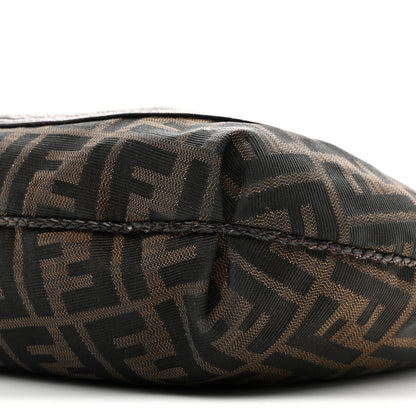 Fendi Zucca Nappa Nuvolata Vitello Tortuga Medium Spy Hobo Tobacco Moro 18 of 19