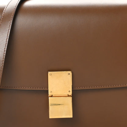 Celine Box Calfskin Medium Classic Box Flap Bag Camel 7 of 9