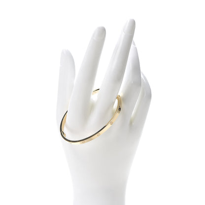 Cartier 18K Yellow Gold Small LOVE Bracelet 17 2 of 7